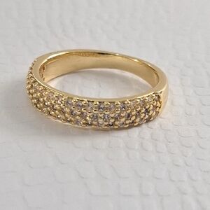 Gold Diamonds Band ring